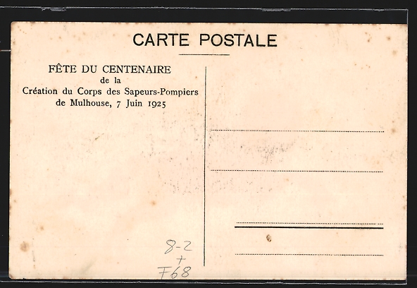 CPA Mulhouse La Fonderie - Carte Postale Ancienne 68 Alsace - Début 1900